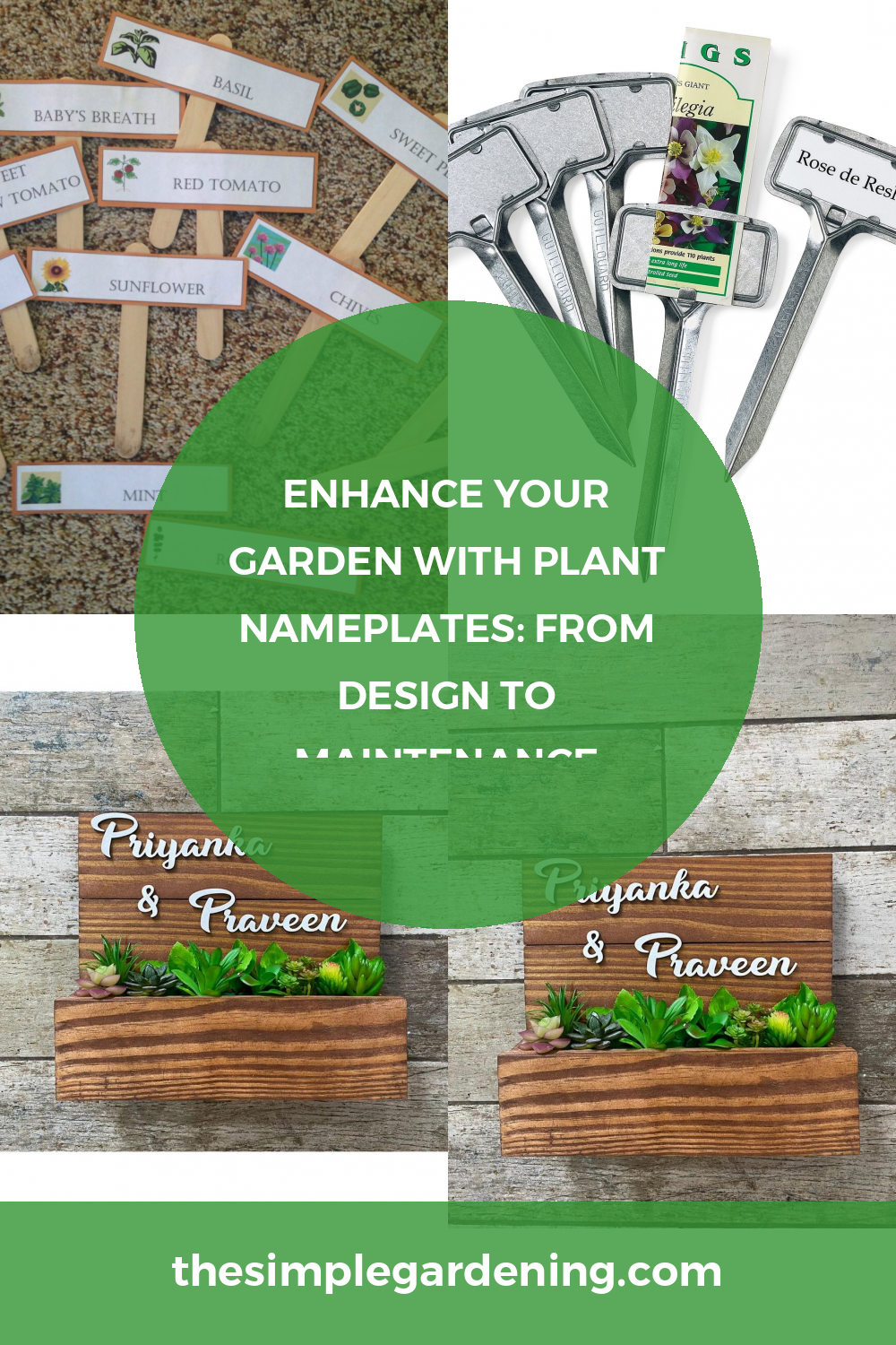 Enhance Your Garden with Plant Nameplates: From Design to Maintenance